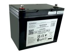 Ultramax 12v 80Ah Lithium Iron Phosphate LiFePO4 Battery (LI80-12BLU) With Bluetooth Energy Monitor